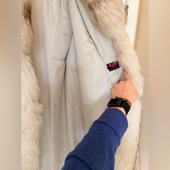 Vintage Fox Fur Full Length Coat - Picture 4 of 5